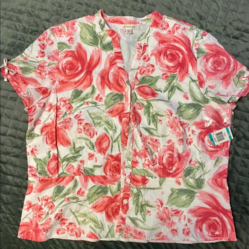Women’s Floral Blouse